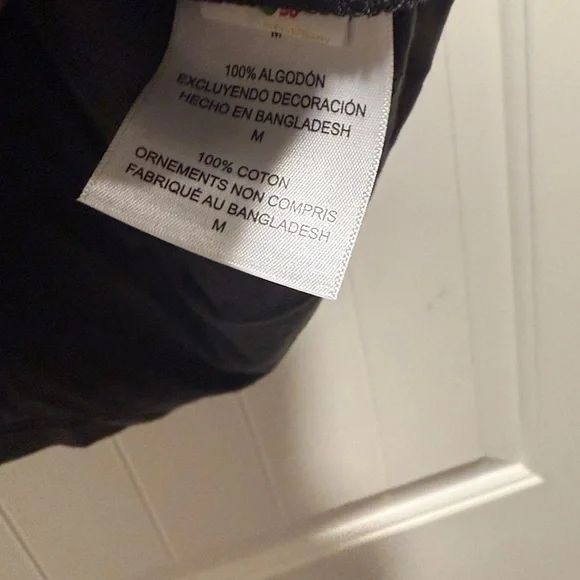 Champion Black Tee with Red & Blue Logo - Picture 6 of 8